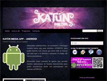 Tablet Screenshot of katunmedia.com